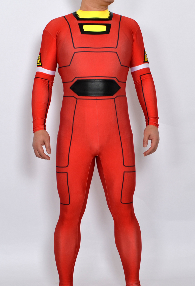 ★全身タイツ レッドレーサー Red Racer★激走戦隊カーレンジャー  Gekisou Sentai Carranger コスチューム コスプレ衣装 スーツ サイズ豊富 サイズオーダー可能 変装 仮装 コス ハロウィン